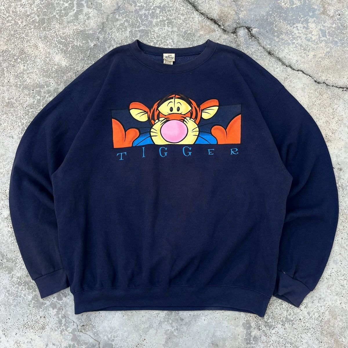 Disney Vintage 90s Winnie The Pooh Tigerr Nice Print Out Sweatshirt Size US XXL / EU 58 / 5 - 1 Thumbnail