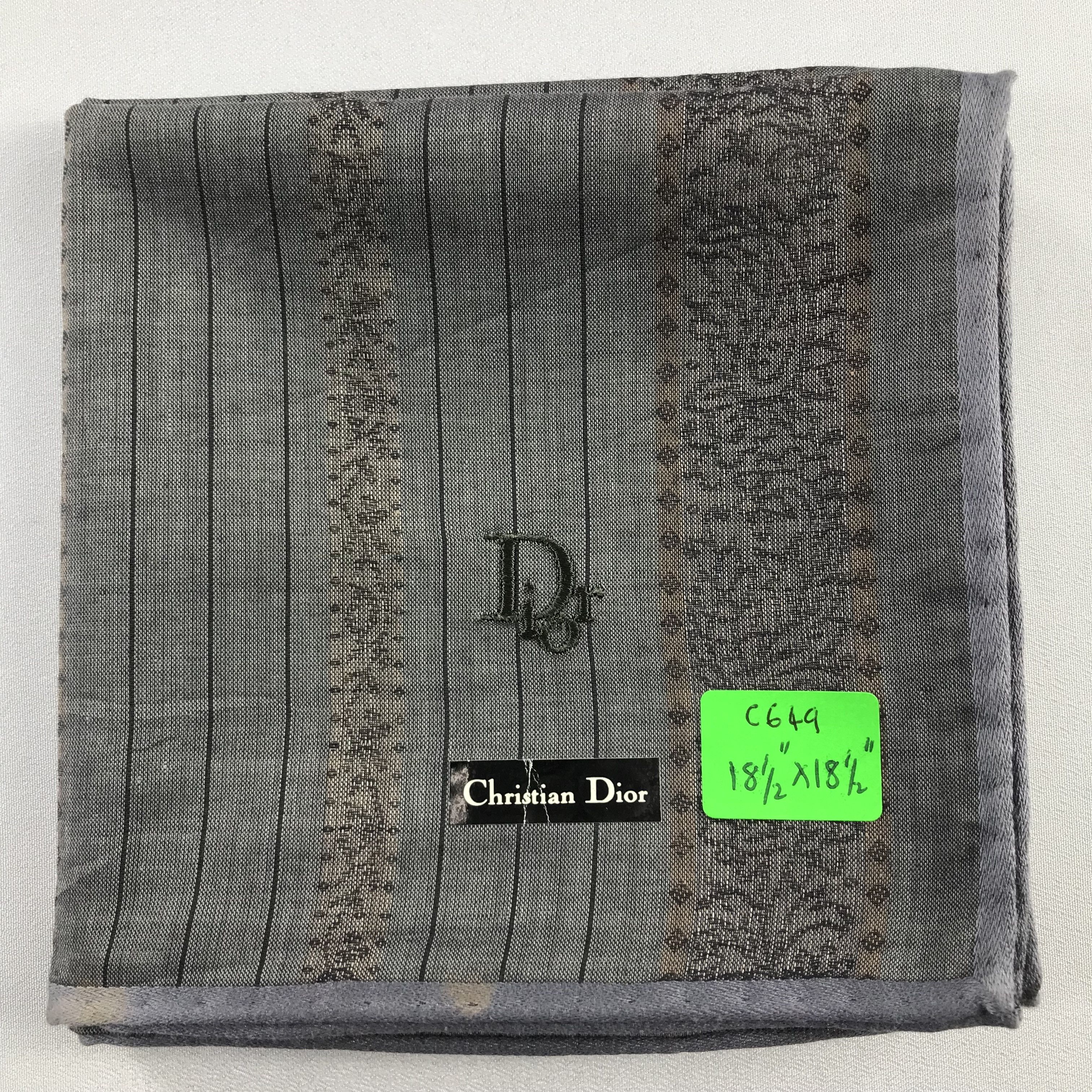 Christian Dior Monsieur CHRistian Dior Handkerchief / Bandana / Neckerchief C649 Size ONE SIZE - 8 Thumbnail