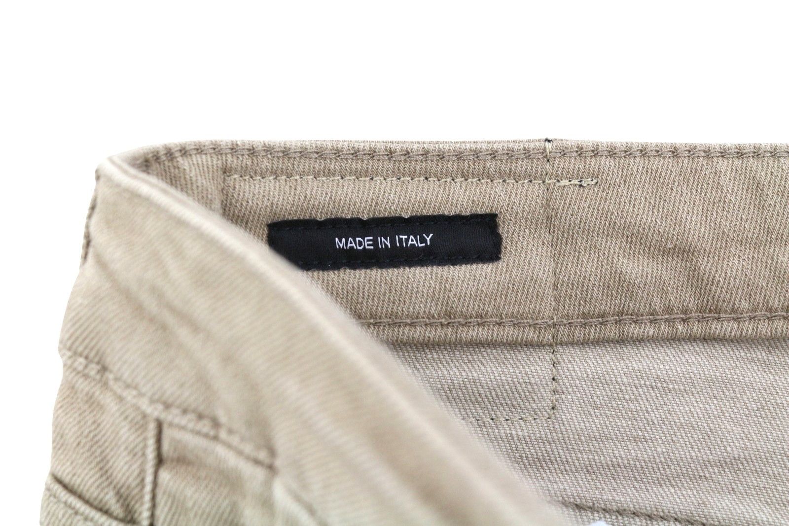 R13 BOY STRAIGHT 30 Sand Stretch Faded Ankle RRP549 86616 Size 30" / US 8 / IT 44 - 11 Thumbnail