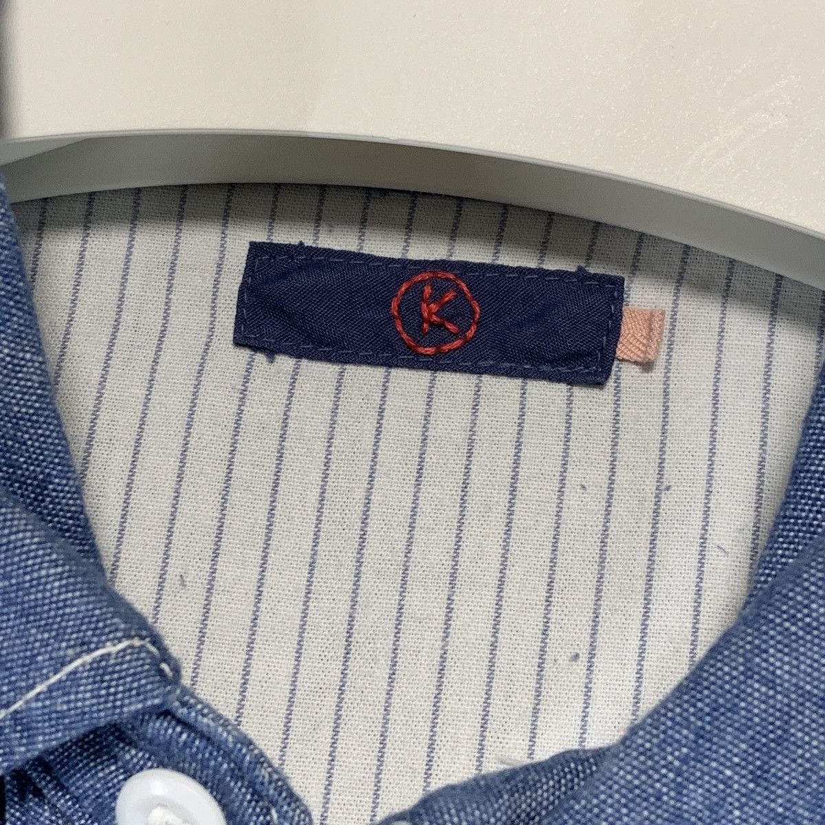 Kapital KAPITAL CONCHO BUTTON CHAMBRAY S/S SHIRT Size US M / EU 48-50 / 2 - 4 Thumbnail