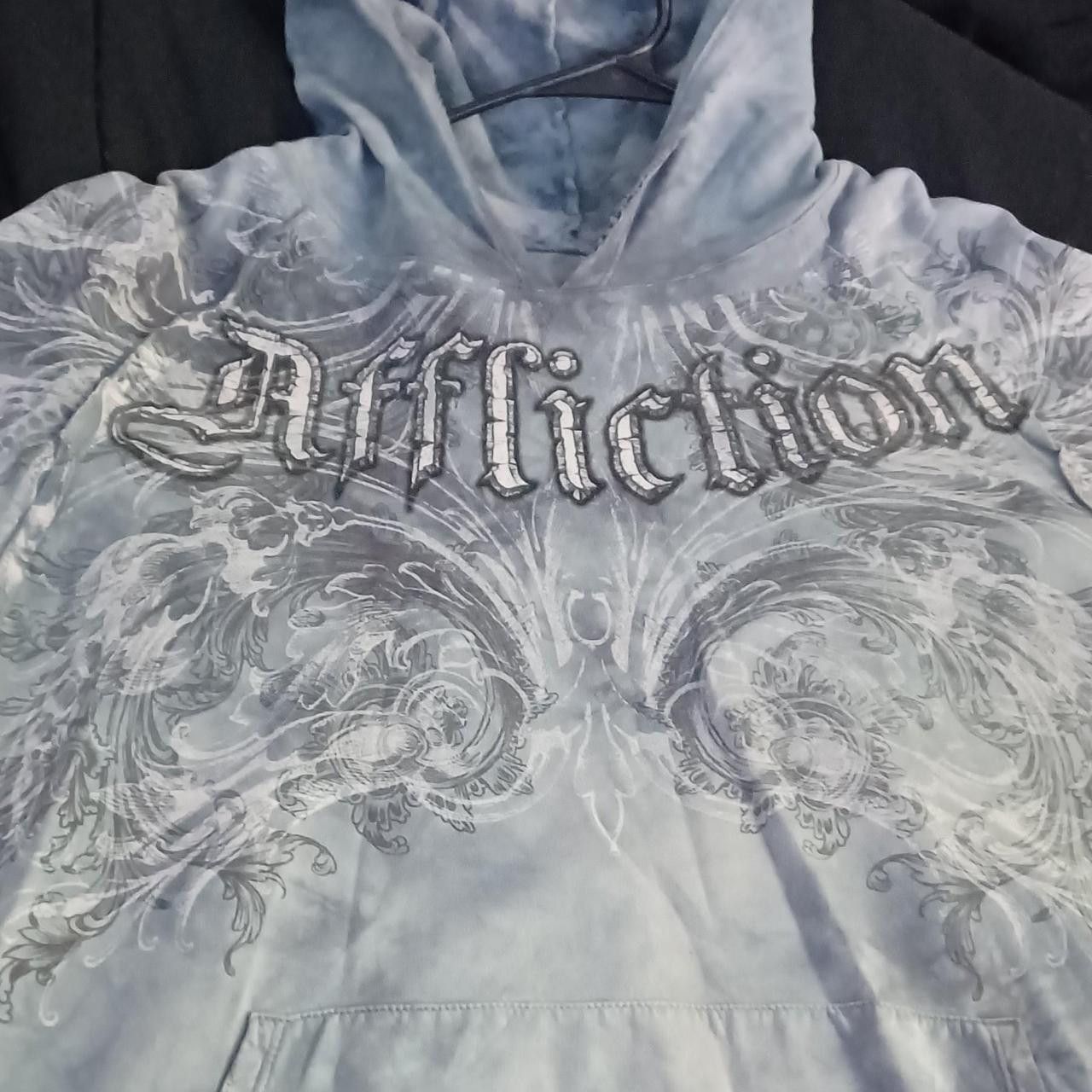 Affliction vintage grail pullover hoodie