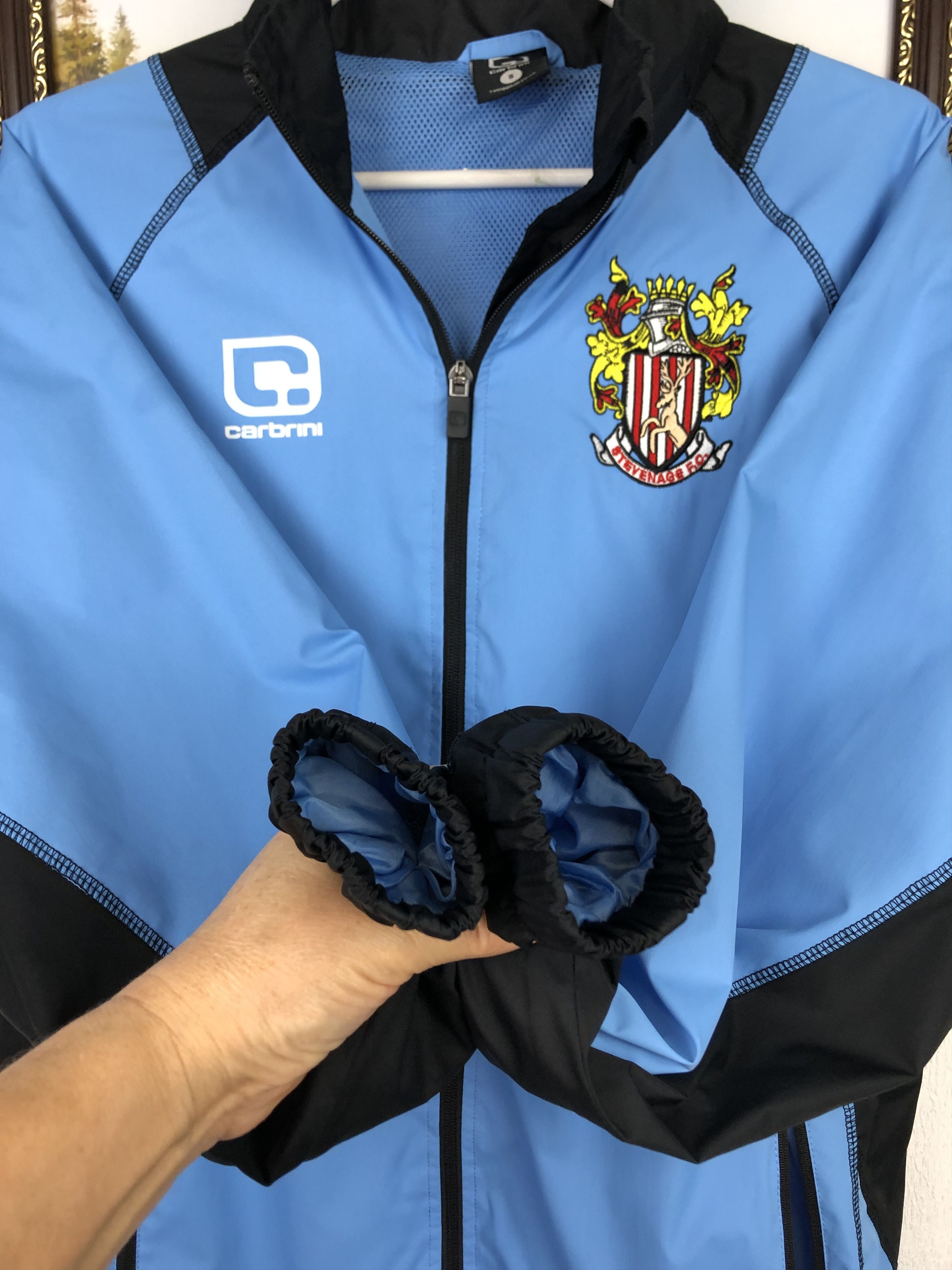 Vintage Vintage Stevenage Football Jacket Soccer Windbreaker Track Size US M / EU 48-50 / 2 - 5 Thumbnail