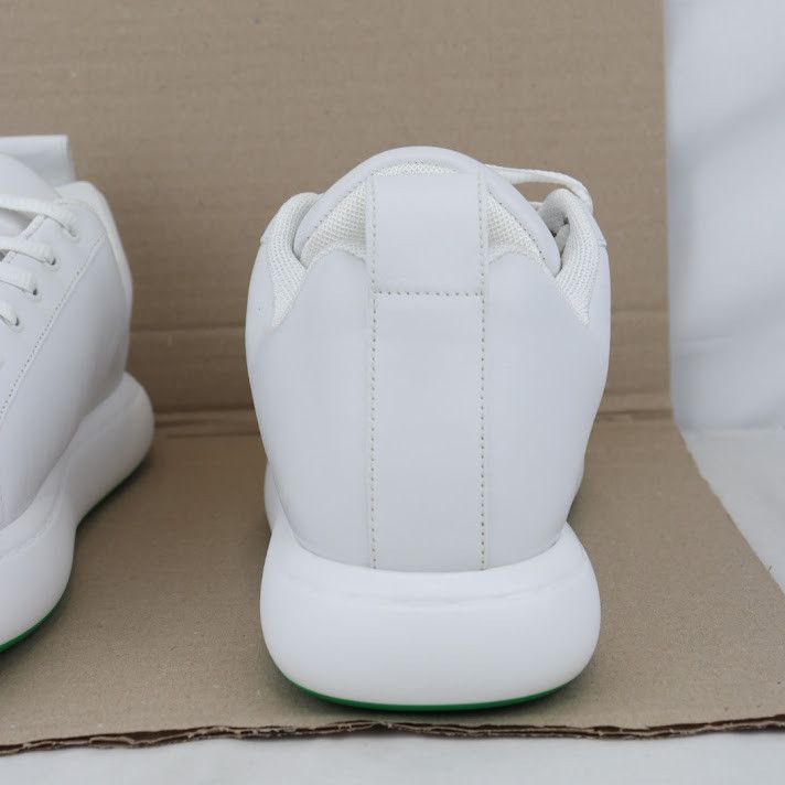 Bottega Veneta o1rshd1 Tennis Calf Rubber Sole Sneaker in Optic White Size US 12 / EU 45 - 5 Thumbnail