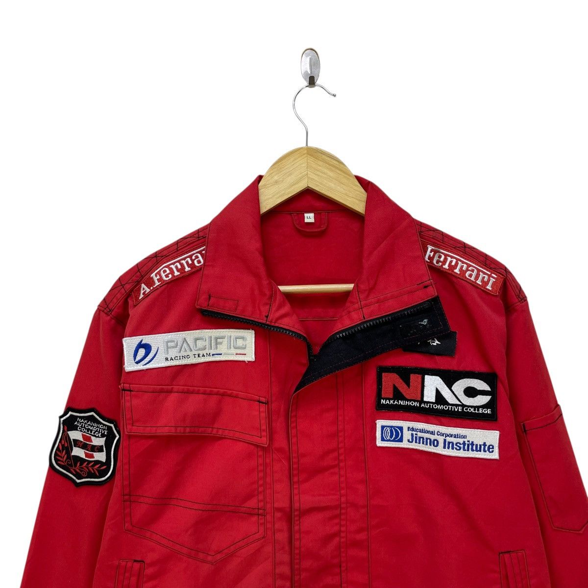 Ferrari 💥 Vintage A.Ferrari x NNC (Nakanihon Automotive College Size US M / EU 48-50 / 2 - 2 Thumbnail