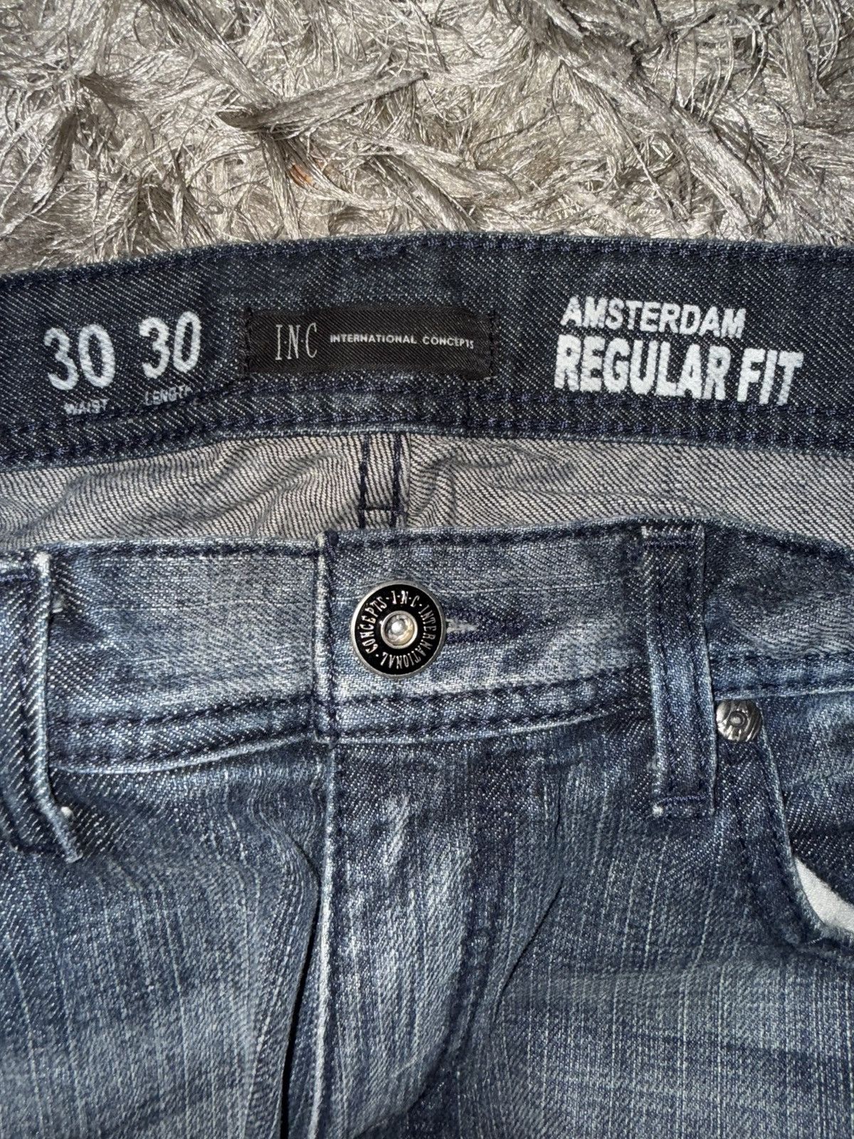 La Fam Amsterdam LF Amsterdam denim textured wash Size US 30 / EU 46 - 2 Thumbnail