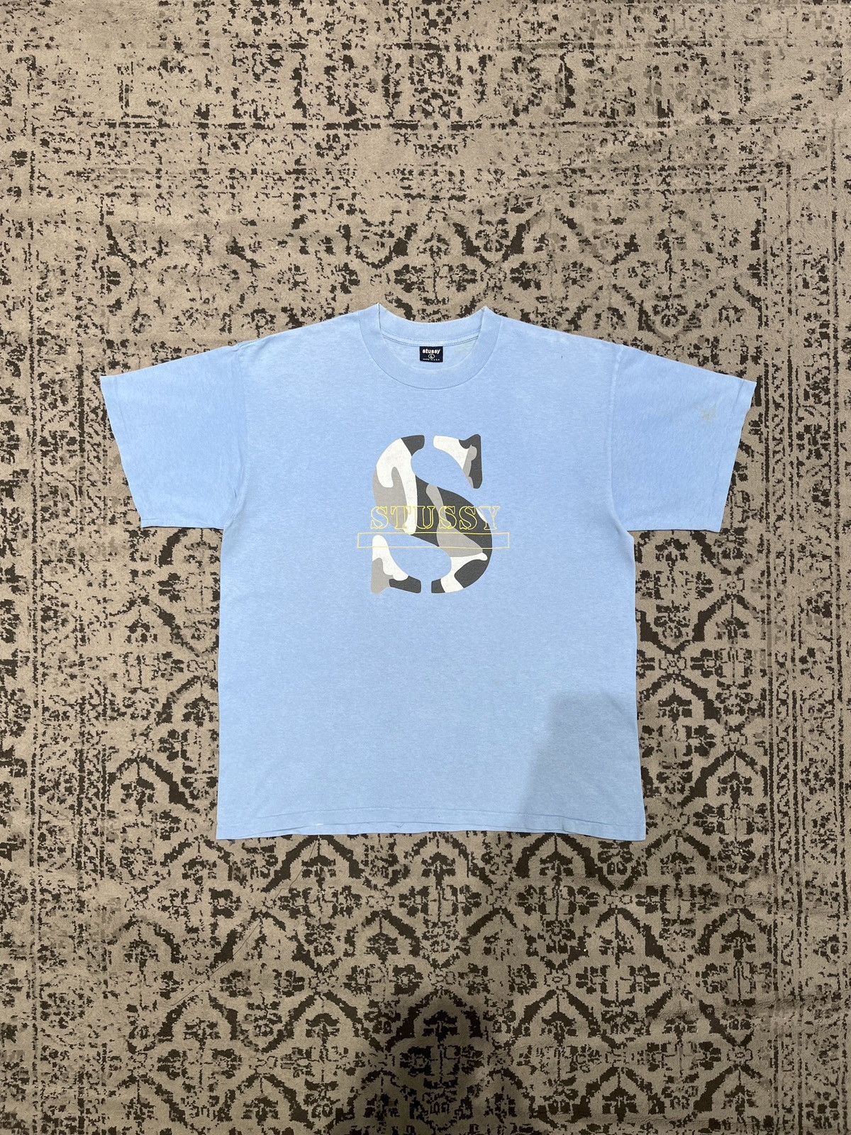 Stussy S Camo Logo Size US L / EU 52-54 / 3 - 2 Thumbnail