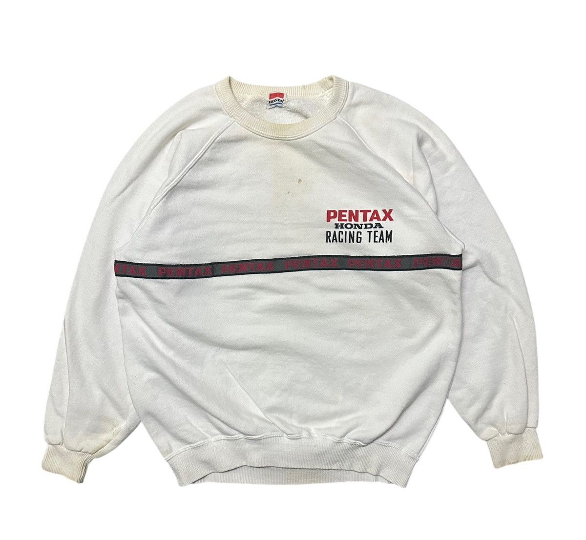 Honda Vintage 80-90s Honda racing team sweatshirt Size US M / EU 48-50 / 2 - 2 Thumbnail