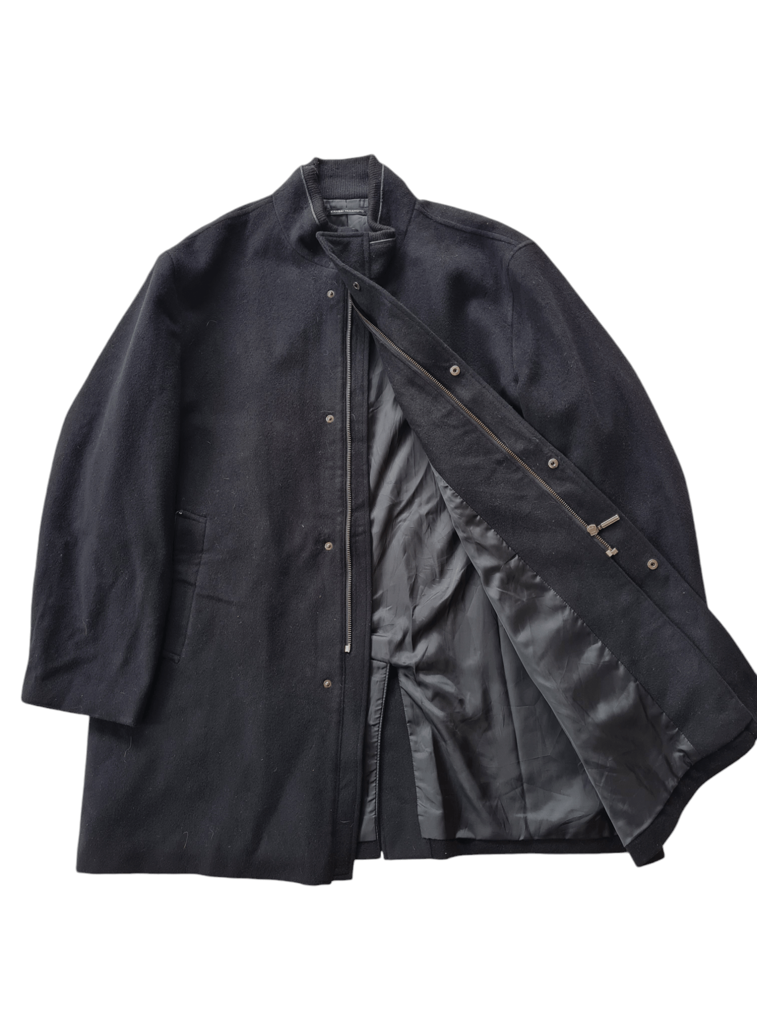 Kansai Yamamoto Wool Long Jacket