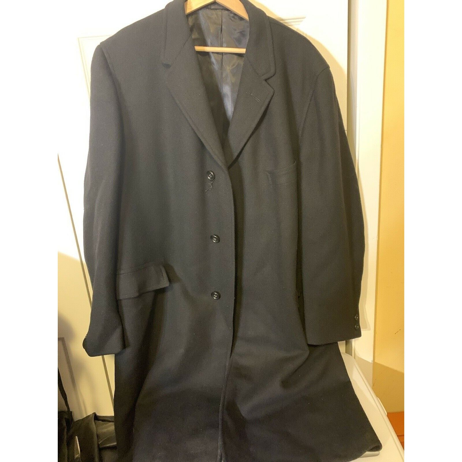 Vintage Vintage B Altman & Co Sz 46 Murray Hill Collection Overcoat Size US XL / EU 56 / 4 - 4 Thumbnail