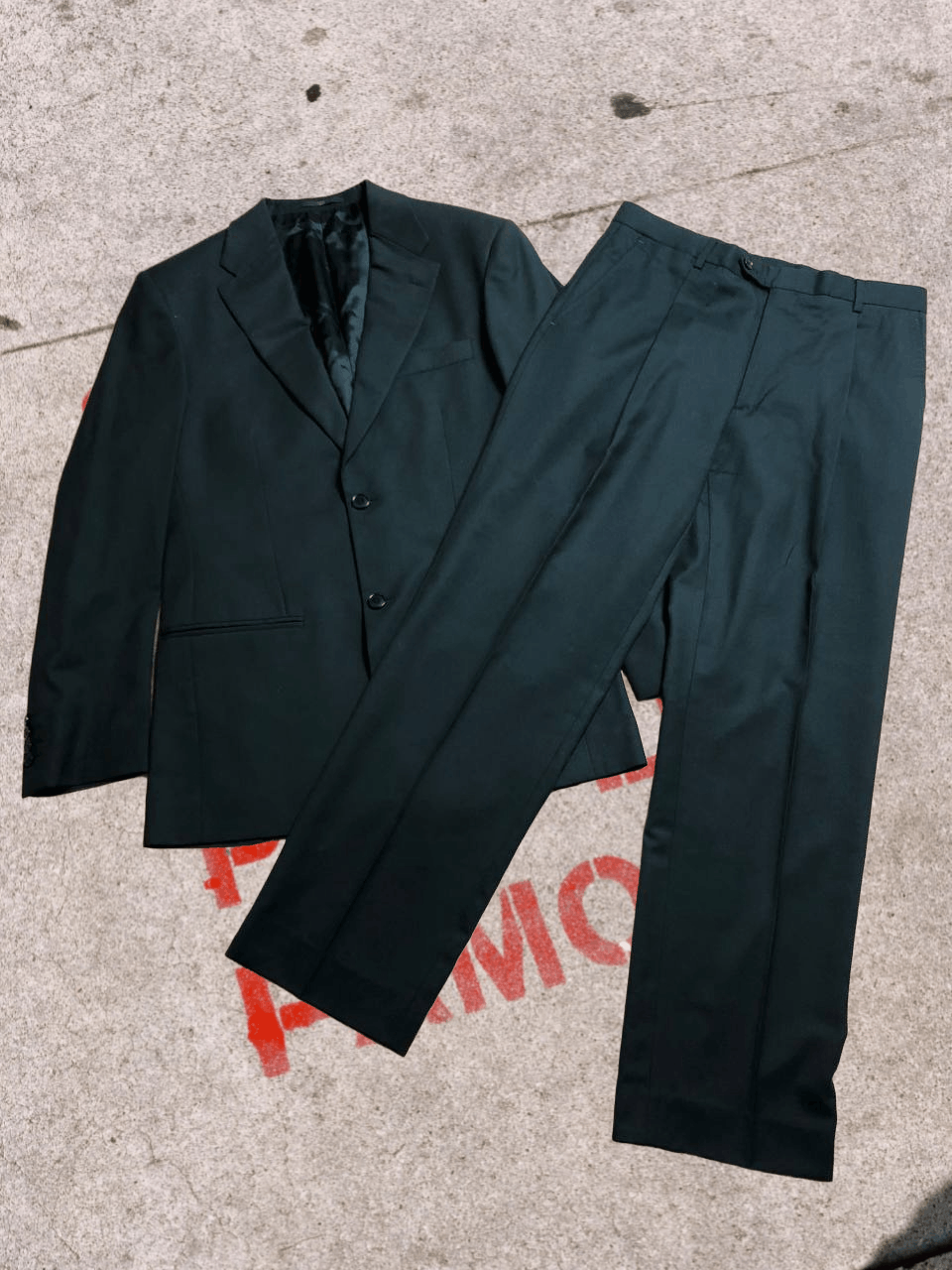 Valentino Valentino Vintage Suit Size 46S - 1 Thumbnail