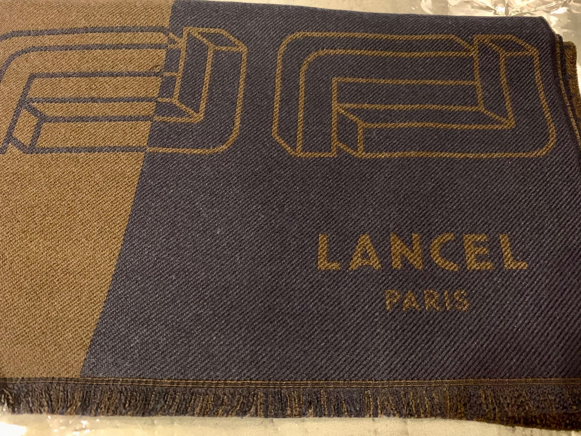 Lancel Wool scarf & pocket square Lancel Size ONE SIZE - 3 Thumbnail