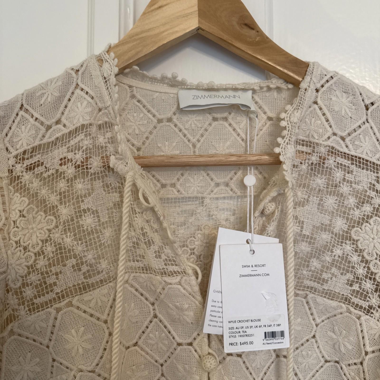 Other Zimmermann Crochet Top. Size 2 Size XS / US 0-2 / IT 36-38 - 2 Thumbnail