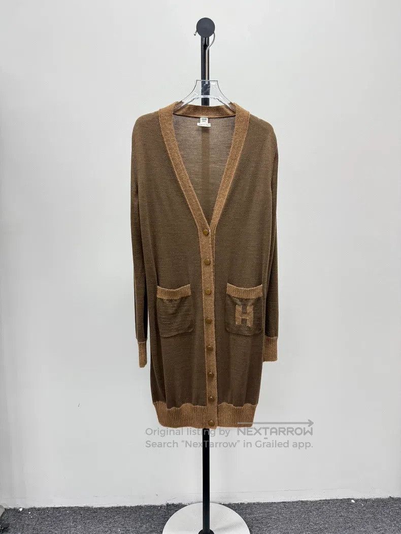 Hermes Hermes Solid Color Cardigan Size XS / US 0-2 / IT 36-38 - 1 Thumbnail