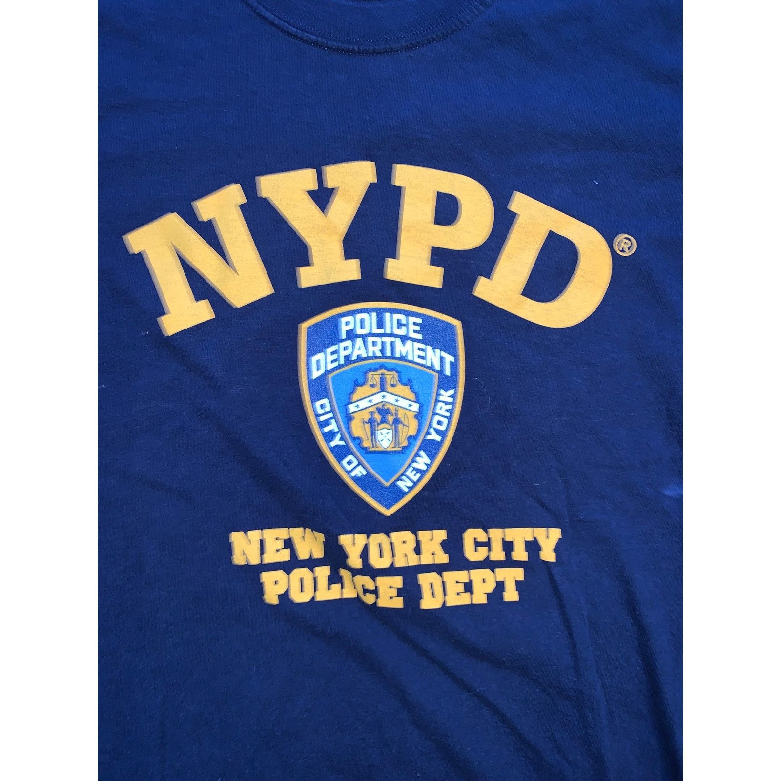 Vintage NYPD Top Of The Rock T Shirt Medium Rockefeller Center NYC Size US M / EU 48-50 / 2 - 2 Thumbnail
