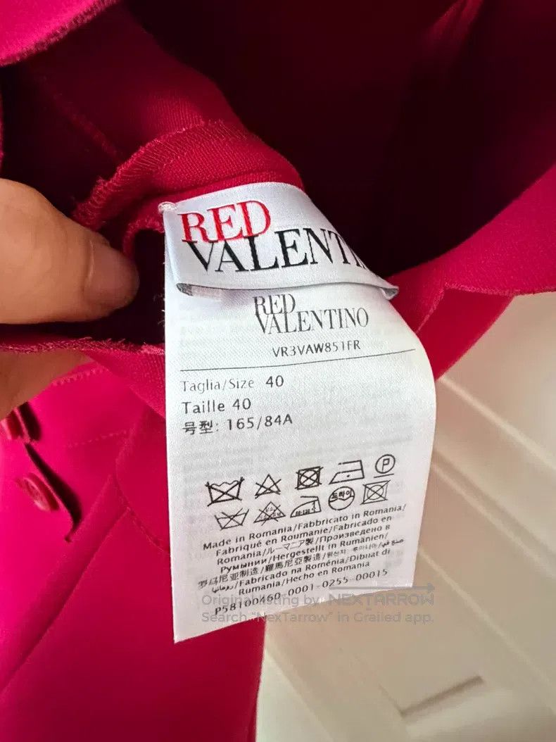 Valentino Valentino A red sleeveless dress Size L / US 10 / IT 46 - 6 Thumbnail