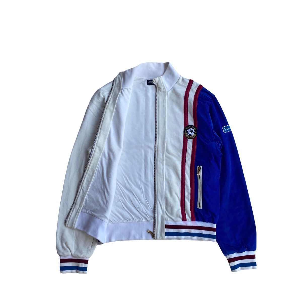 Dolce & Gabbana Dolce&Gabbana France Colorblock Jacket Size US M / EU 48-50 / 2 - 4 Thumbnail
