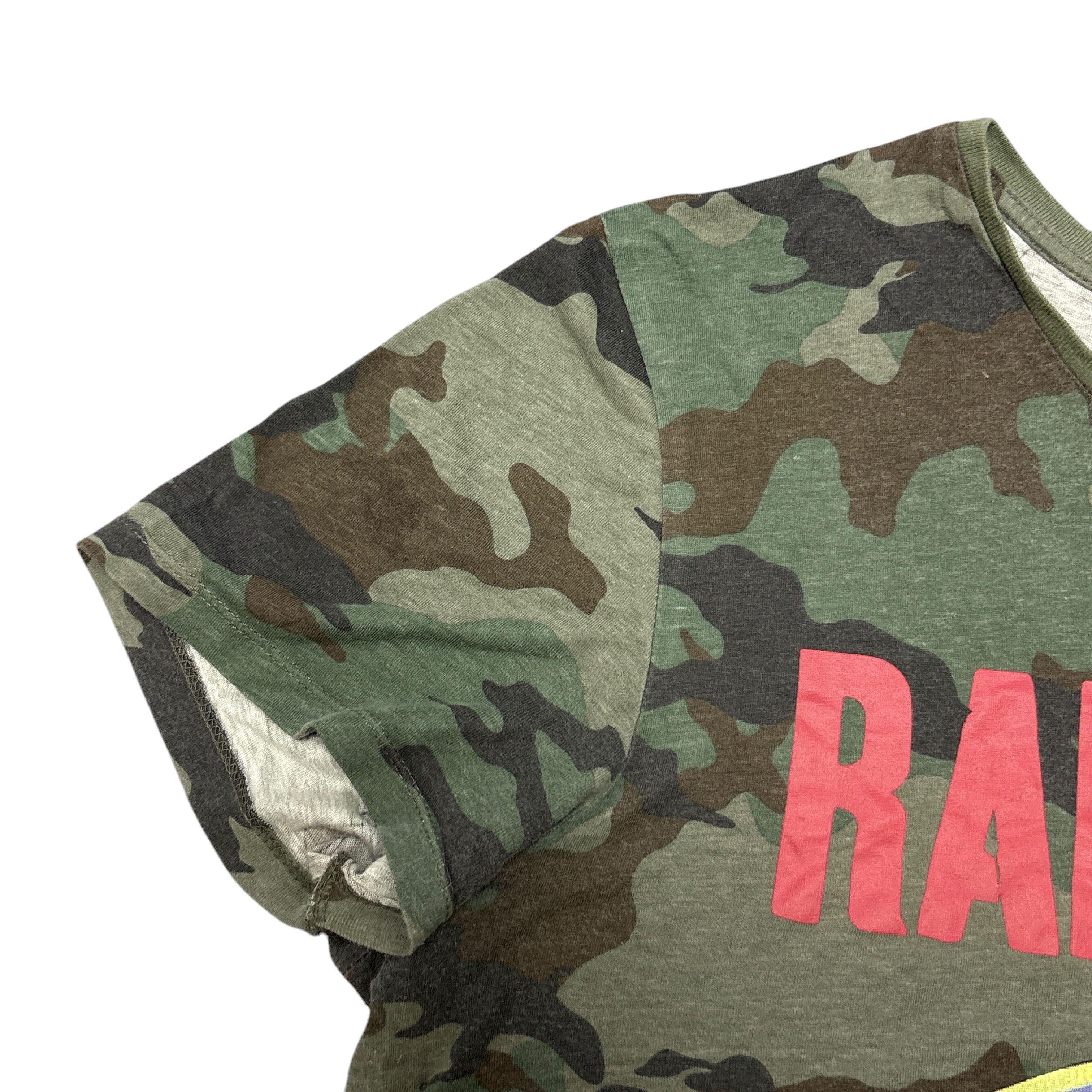 Band Tees Ramones Shirt Camo Green Tour Concert Punk Rock Band Tee Size US L / EU 52-54 / 3 - 8 Thumbnail