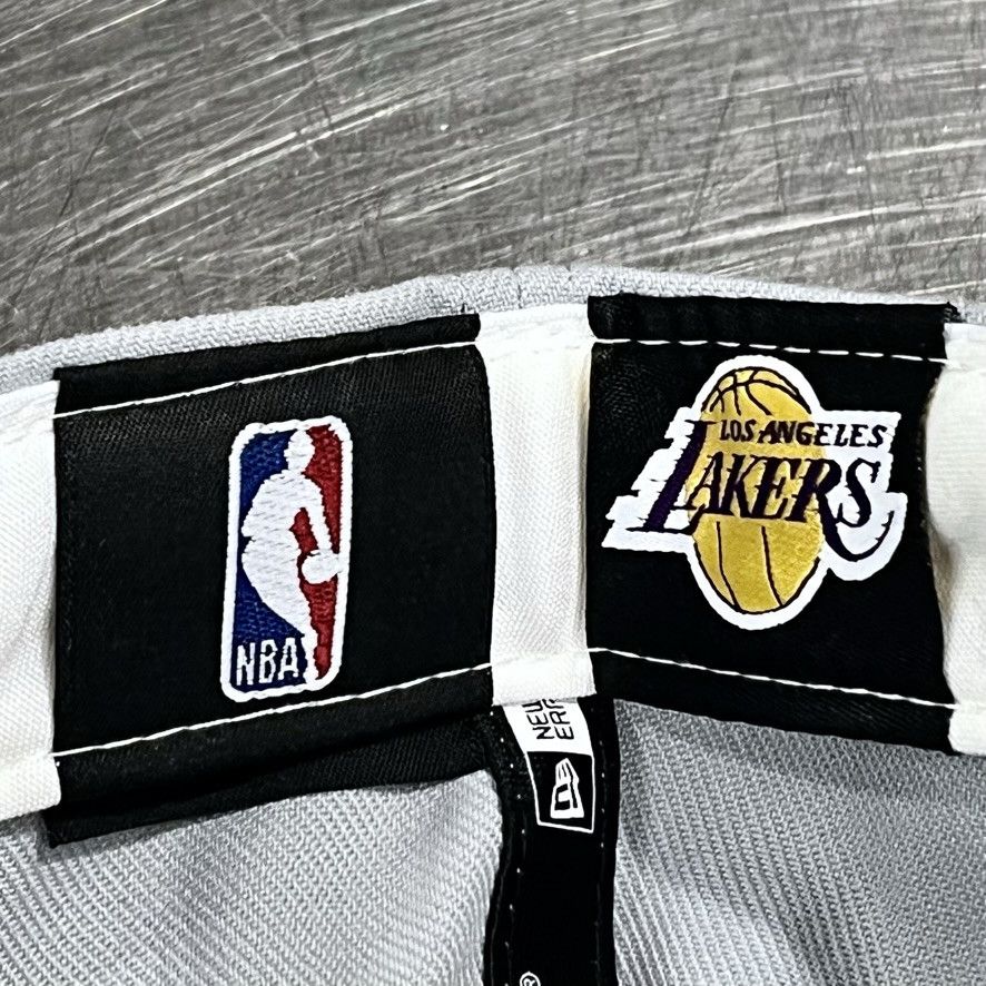 New Era Los Angeles Lakers Big Logo 9FIFTY Snapback Cap Hat Size ONE SIZE - 6 Thumbnail
