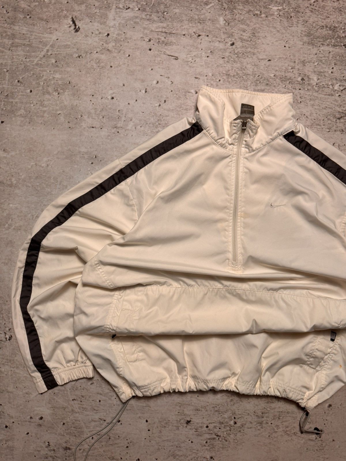 Nike × Nike ACG NIKE VINTAGE BASIC LOGO OVERSIZE NYLON 1/3 ZIP LIGHT JACKET Size US XL / EU 56 / 4 - 2 Thumbnail