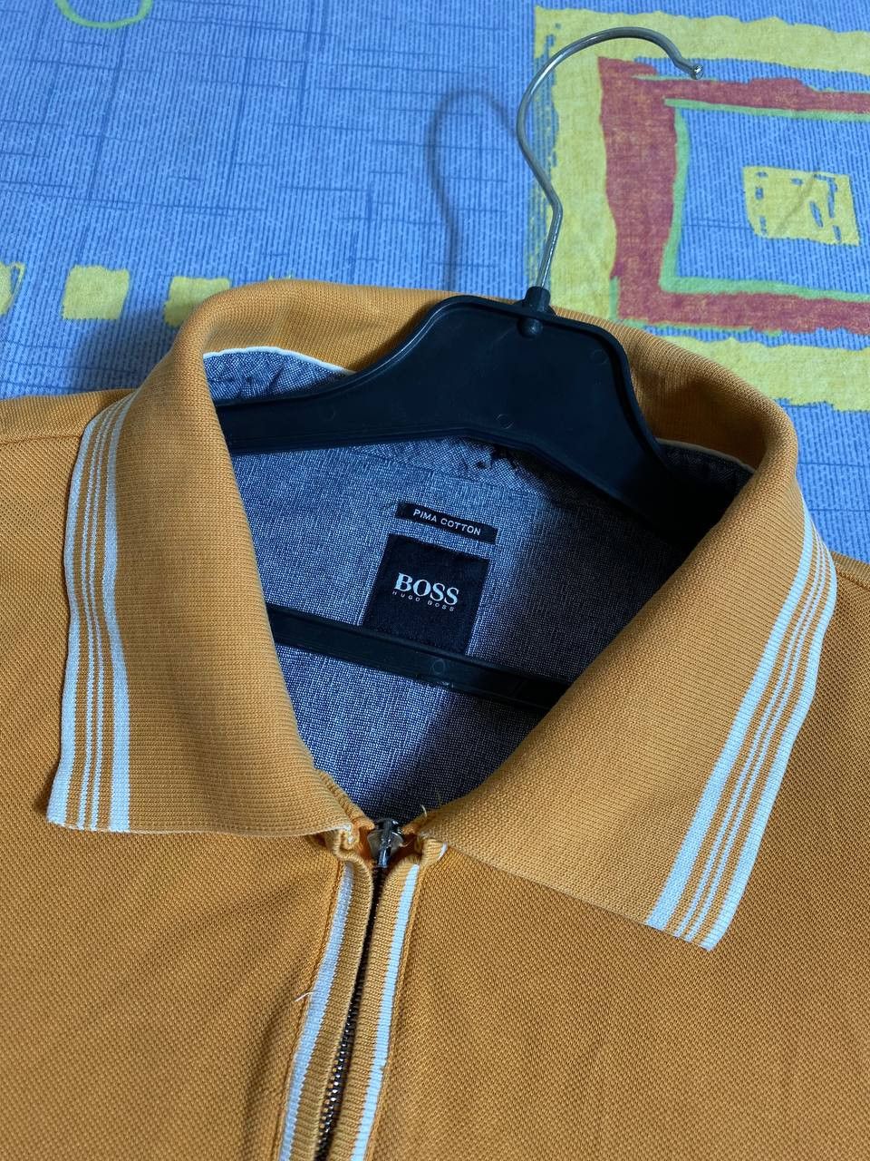 Hugo Boss × Vintage Hugo Boss tee grey big logo Size US XXL / EU 58 / 5 - 8 Thumbnail