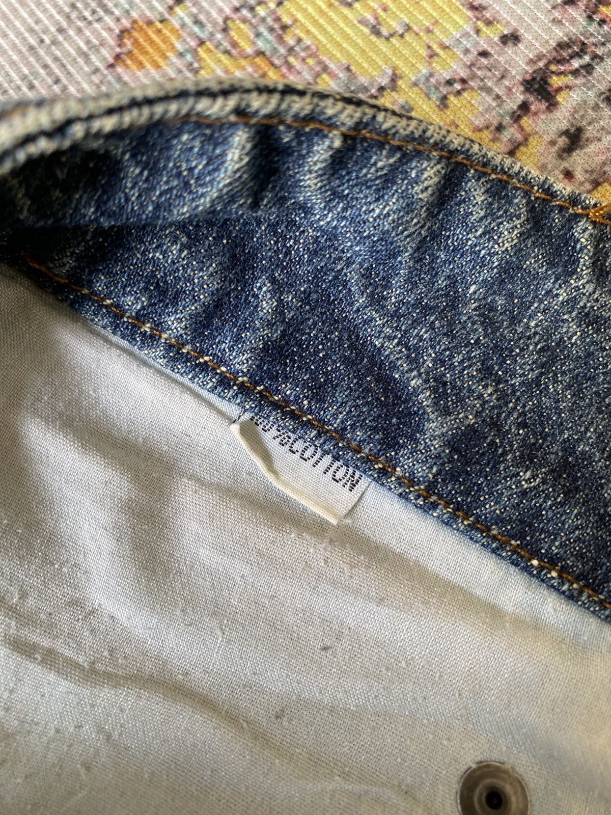 Japanese Brand Philodox Distressed Flare Denim Size US 31 - 19 Thumbnail