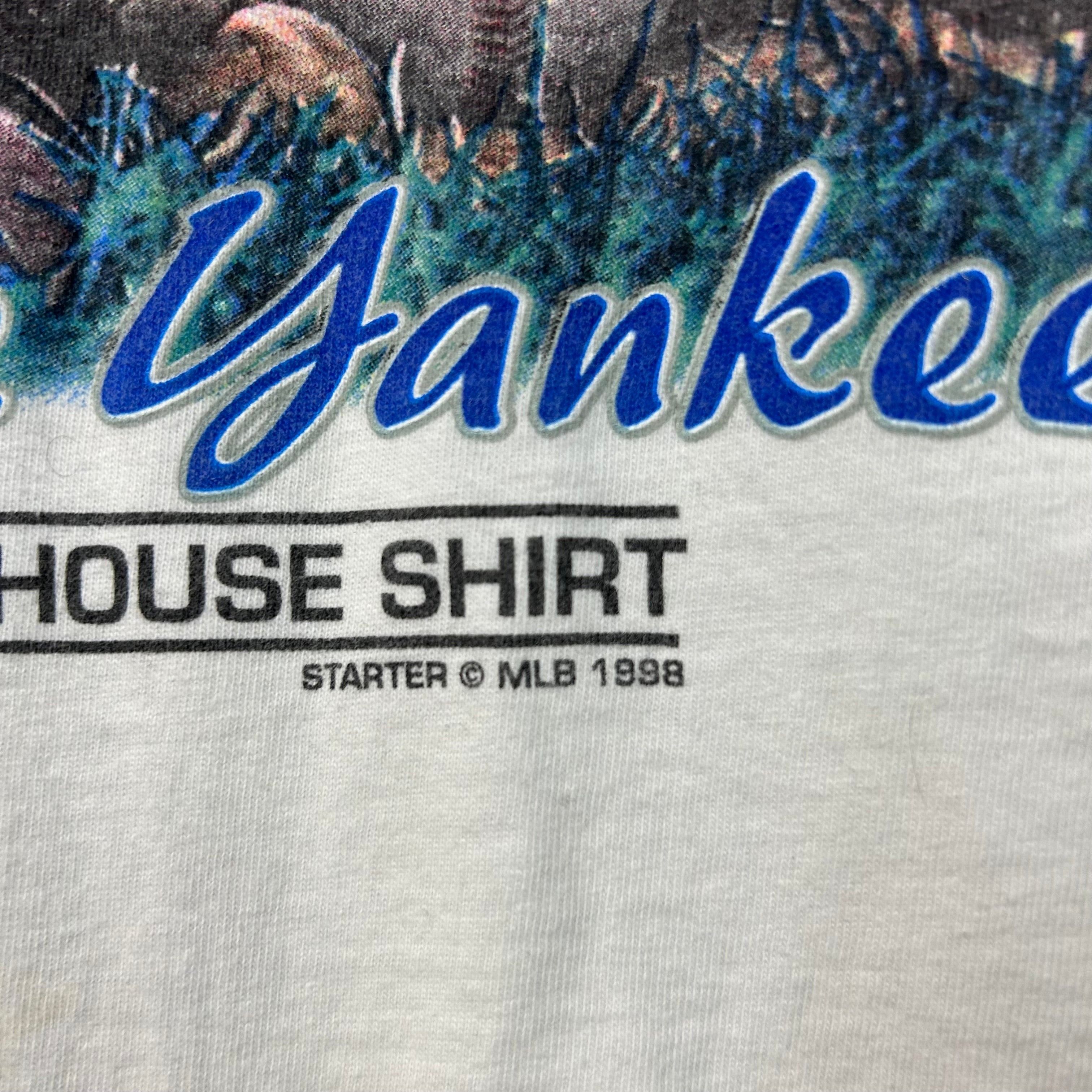 Vintage Vintage 90s 1998 NY Yankees ‘World Series Champions’ Tee Size US L / EU 52-54 / 3 - 6 Thumbnail
