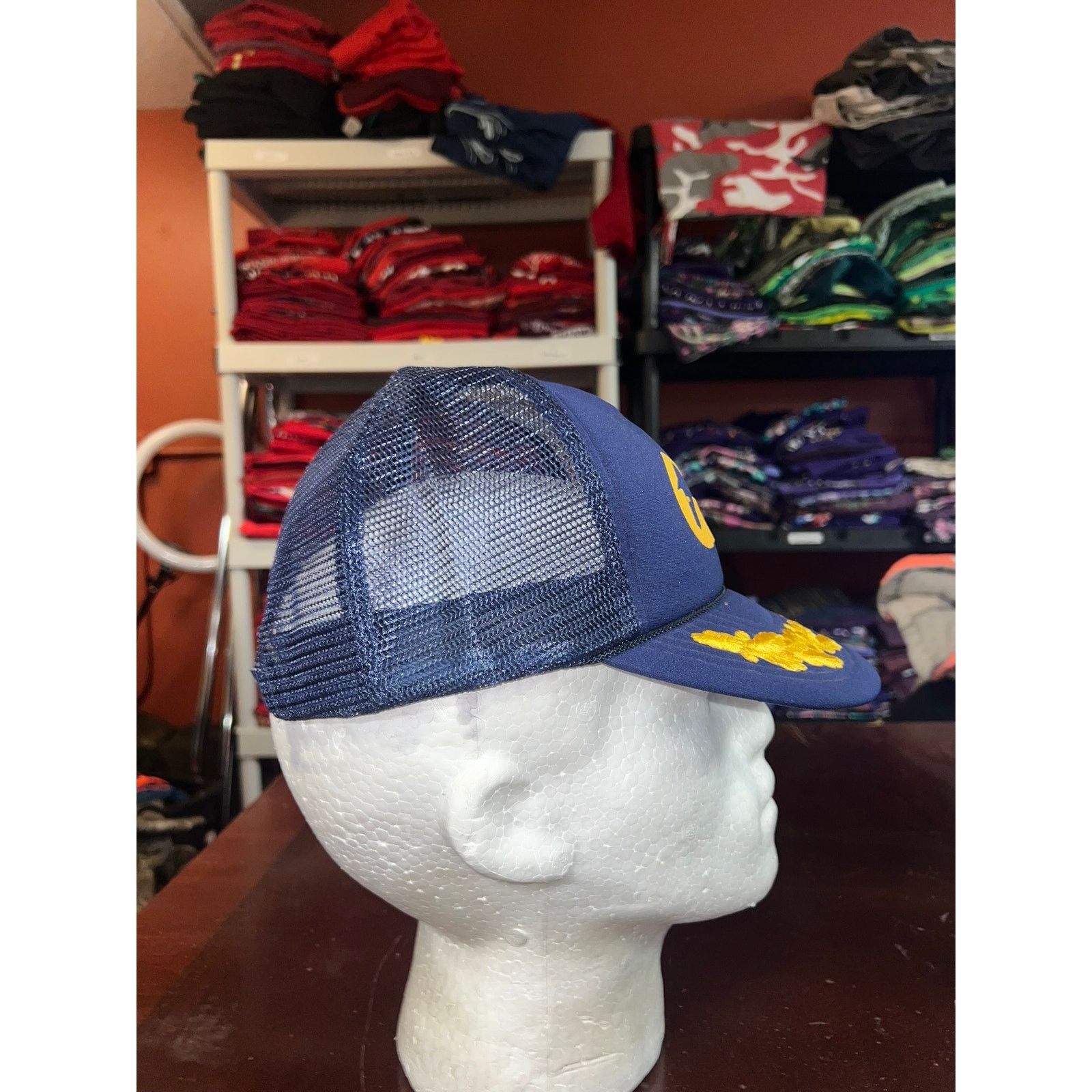 Vintage Vintage Holan Hat Blue Logo Snapback Scrambled Eggs VTG OS Size ONE SIZE - 6 Thumbnail