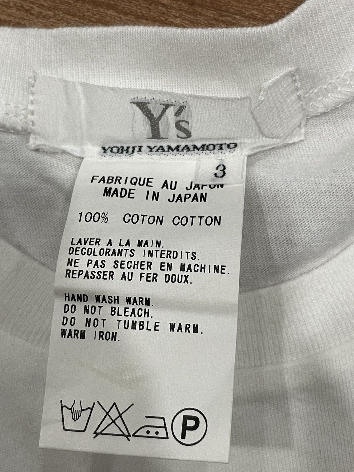 Y's Yohji Yamamoto Tshirt Size L / US 10 / IT 46 - 4 Thumbnail