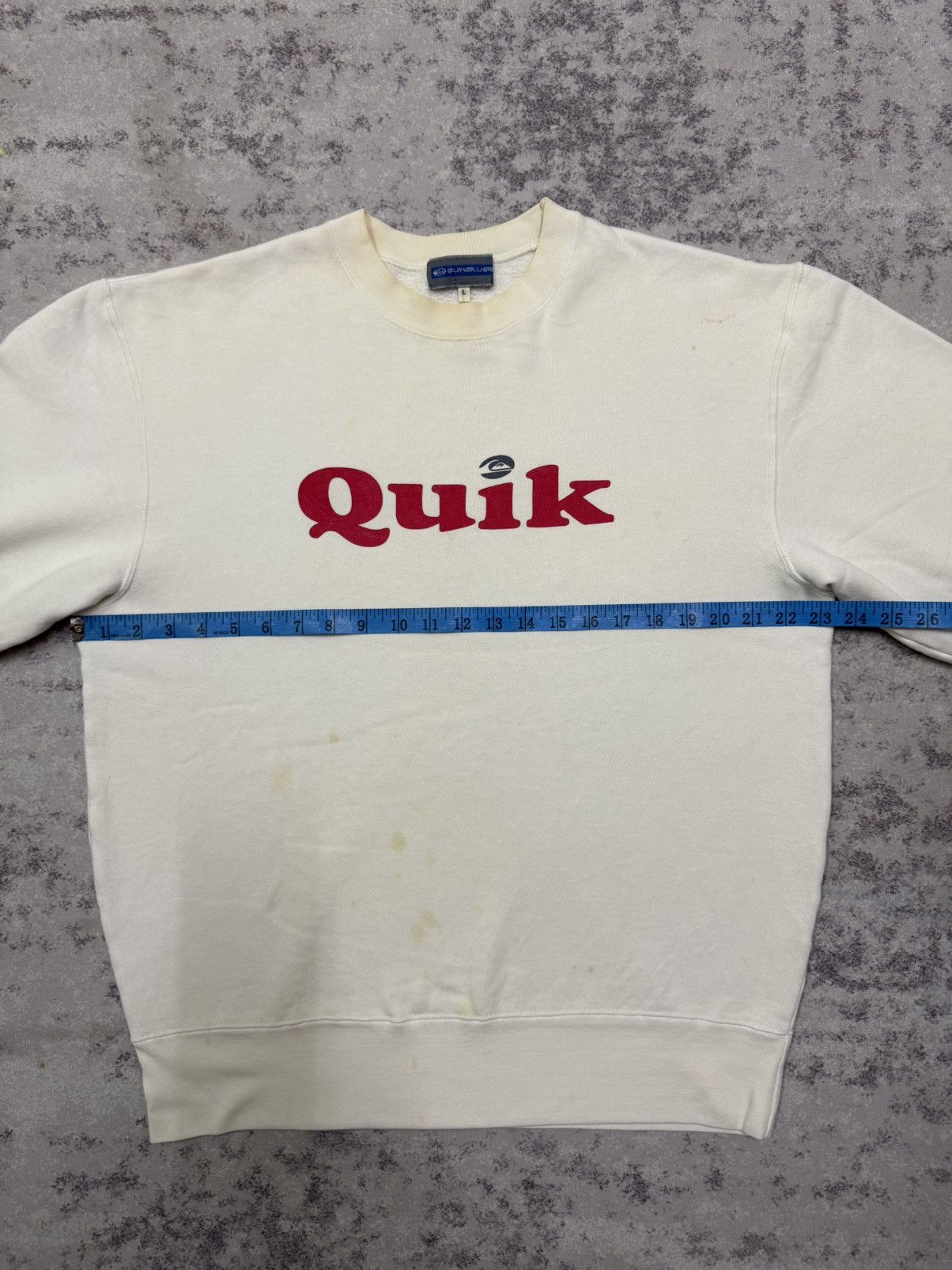 Quiksilver Vintage Quiksilver Spellout Logo Sweatshirt Size US L / EU 52-54 / 3 - 11 Thumbnail
