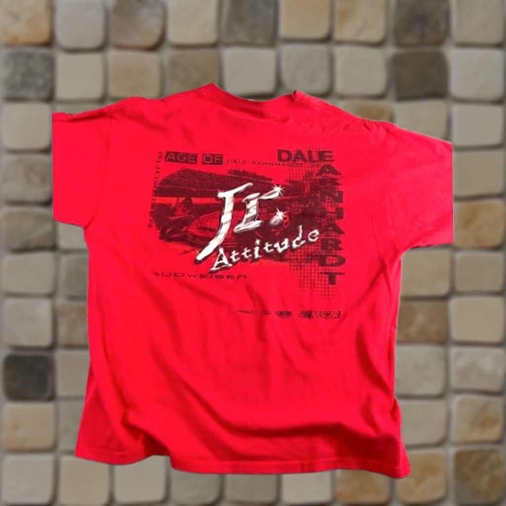Chase Authentics VINTAGE NASCAR Dale Earnhardt Jr Coming of Age Shirt Mens XL Racing Streetwear Size US XL / EU 56 / 4 - 1 Thumbnail