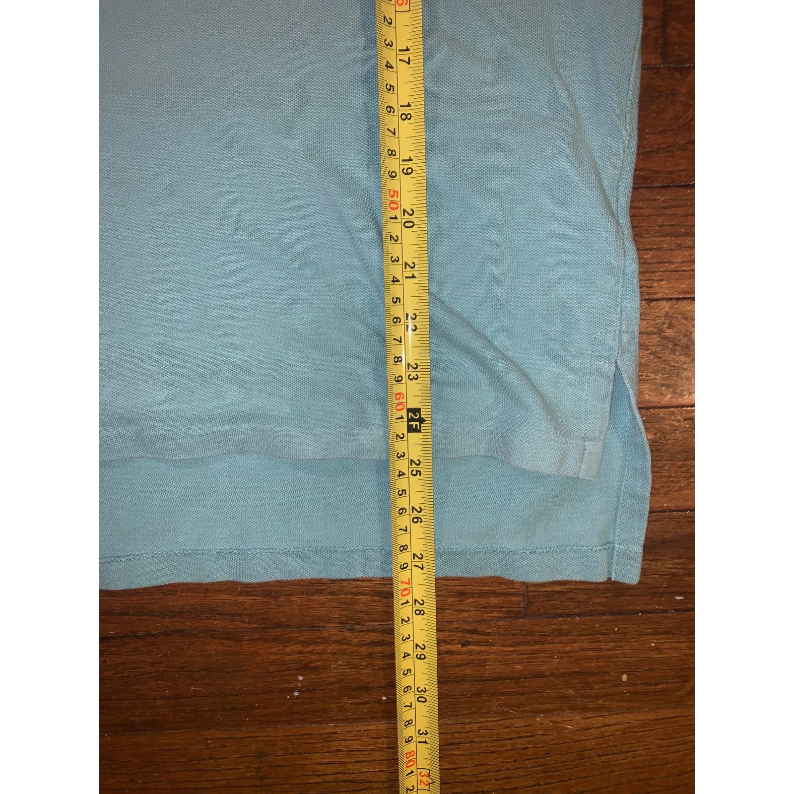 Polo Ralph Lauren Polo Ralph Lauren Custom Fit Polo Shirt XL Light Blue Size US XL / EU 56 / 4 - 3 Thumbnail