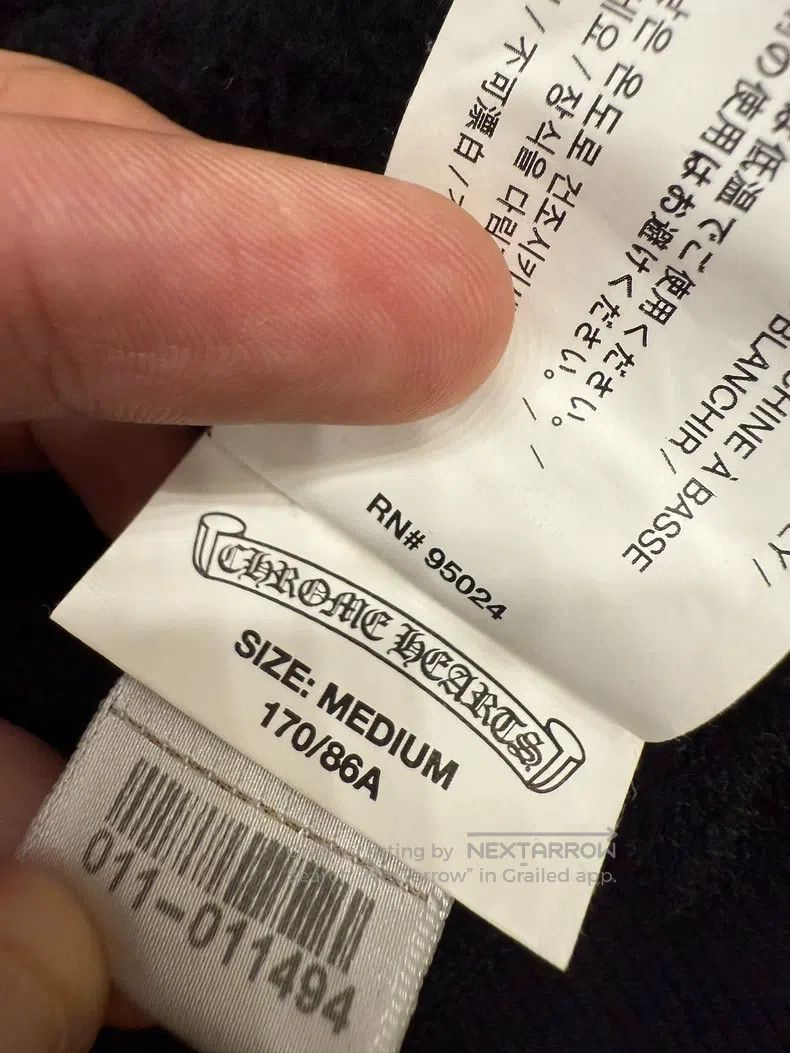 Chrome Hearts CHROME HEARTS Size M Black limited pentagram zipper jacket Size US M / EU 48-50 / 2 - 7 Thumbnail