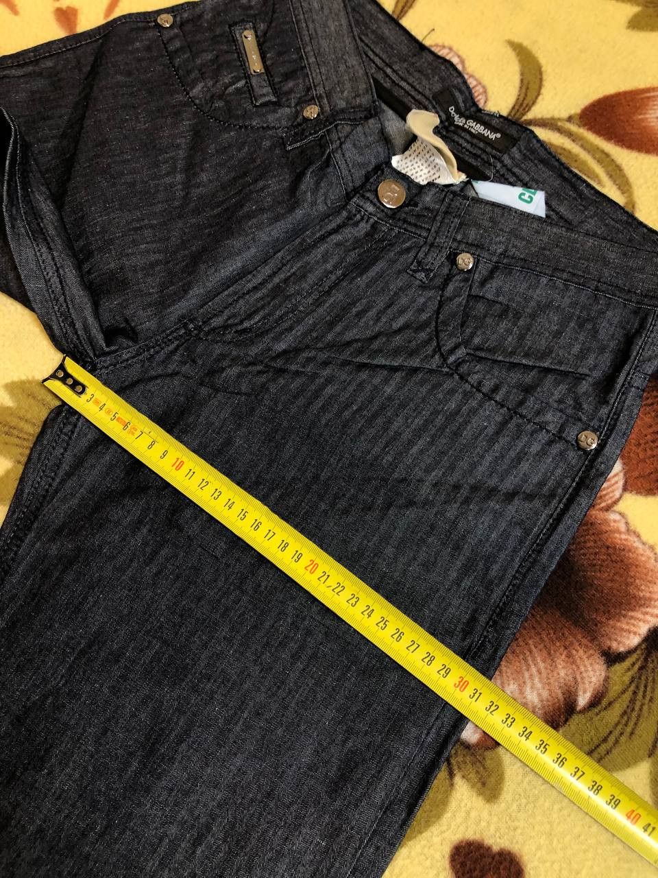 Dolce & Gabbana Dolce Gabbana D&G Mens Jeans Distressed Straight Pants Size US 33 - 11 Thumbnail