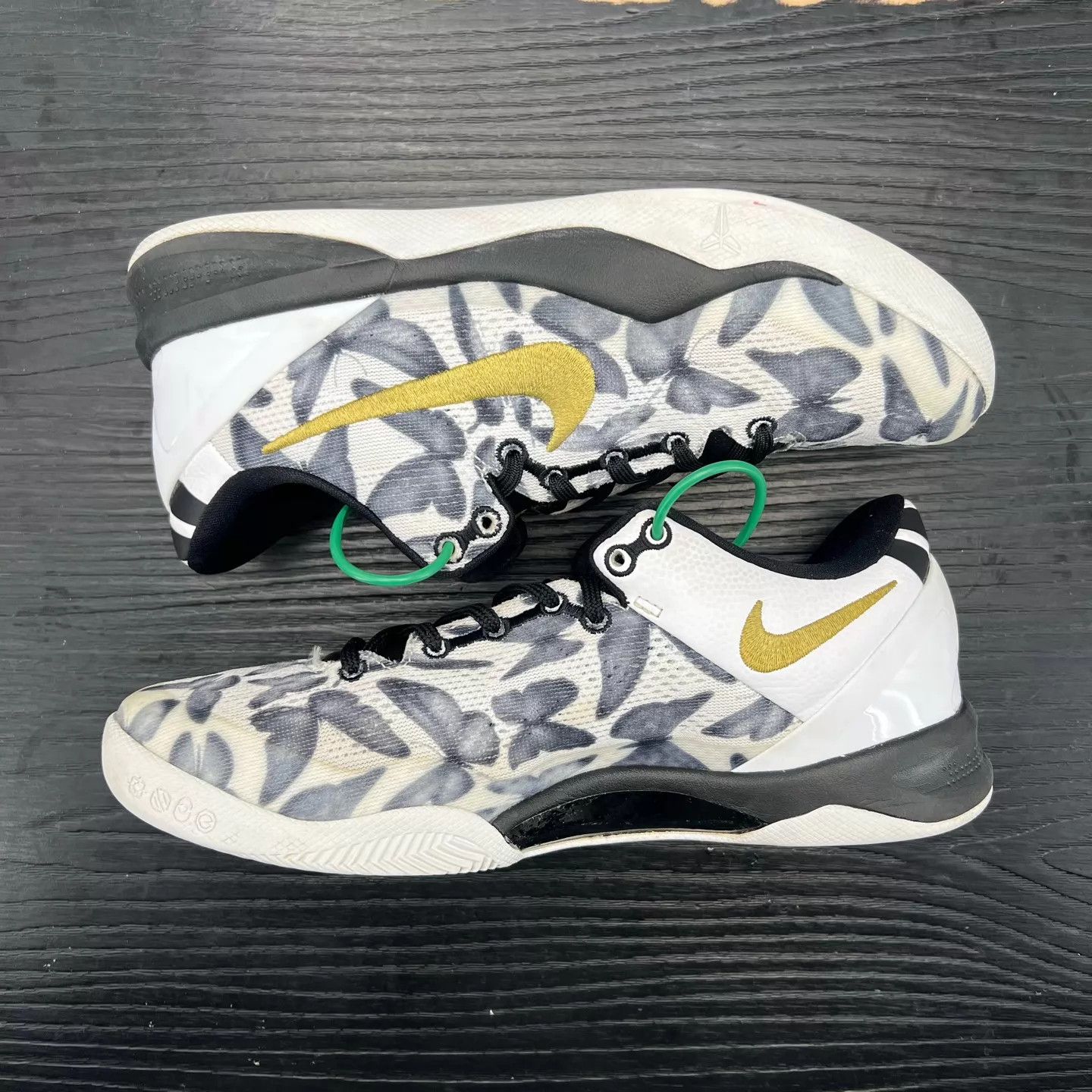 Nike zk8 low gigi black gold 40.5 Size US 7.5 / EU 40-41 - 3 Thumbnail