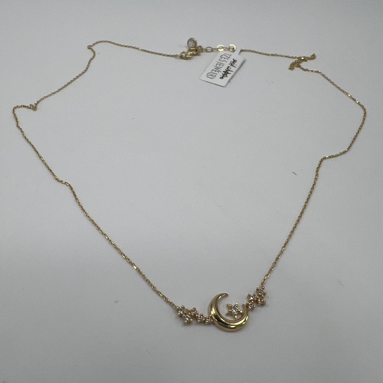 Other New Elegant 14K Solid Gold Italian Necklace 2.0g Size ONE SIZE - 3 Thumbnail