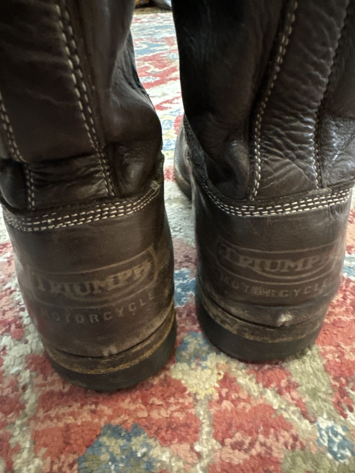 Paul Smith Triumph by Paul Smith motorcycle boots Size US 8 / EU 41 - 5 Thumbnail