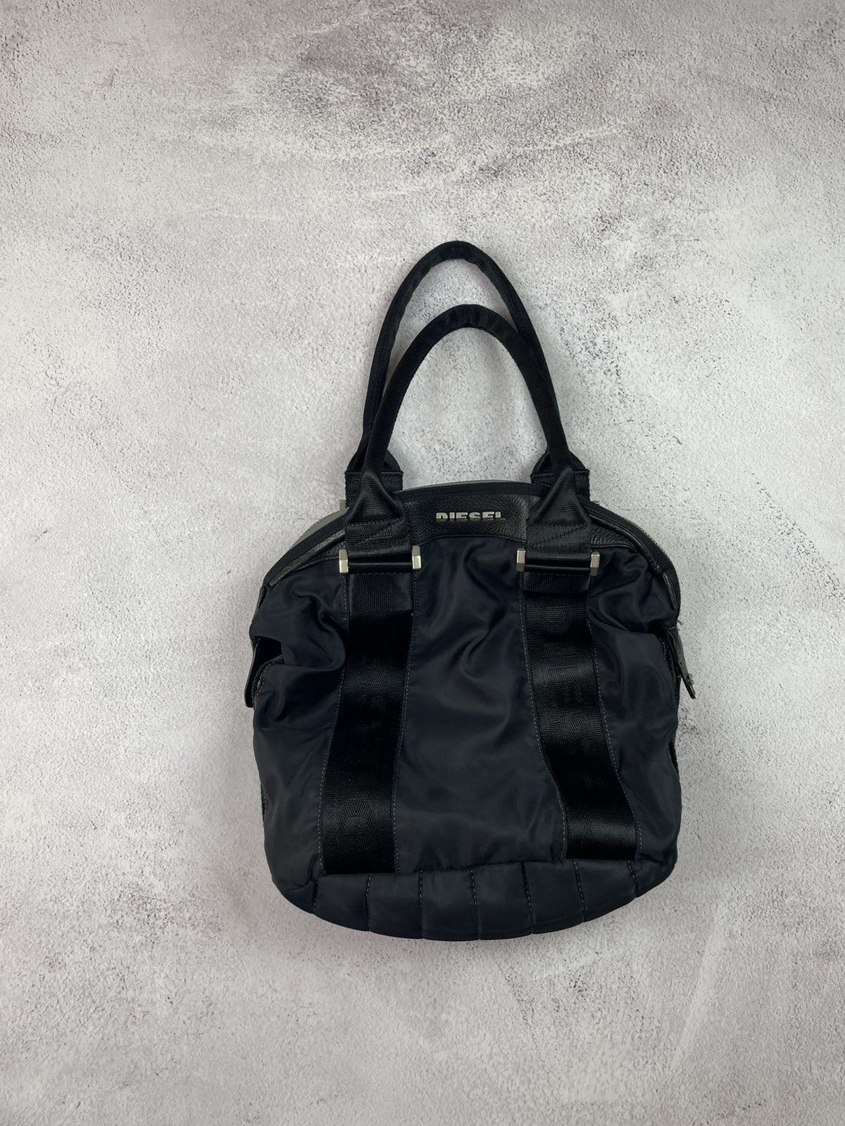 Diesel × Vintage Rare! Vintage y2k Diesel Black Bag Size ONE SIZE - 1 Thumbnail