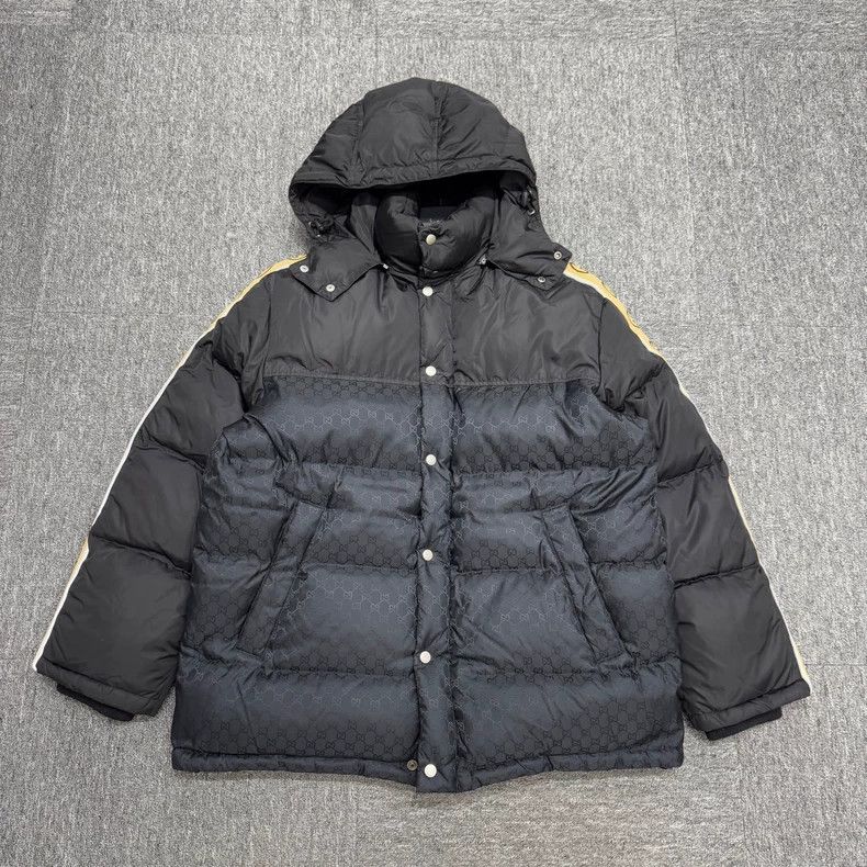Gucci Reflective Stripe Down Jacket-dmc
