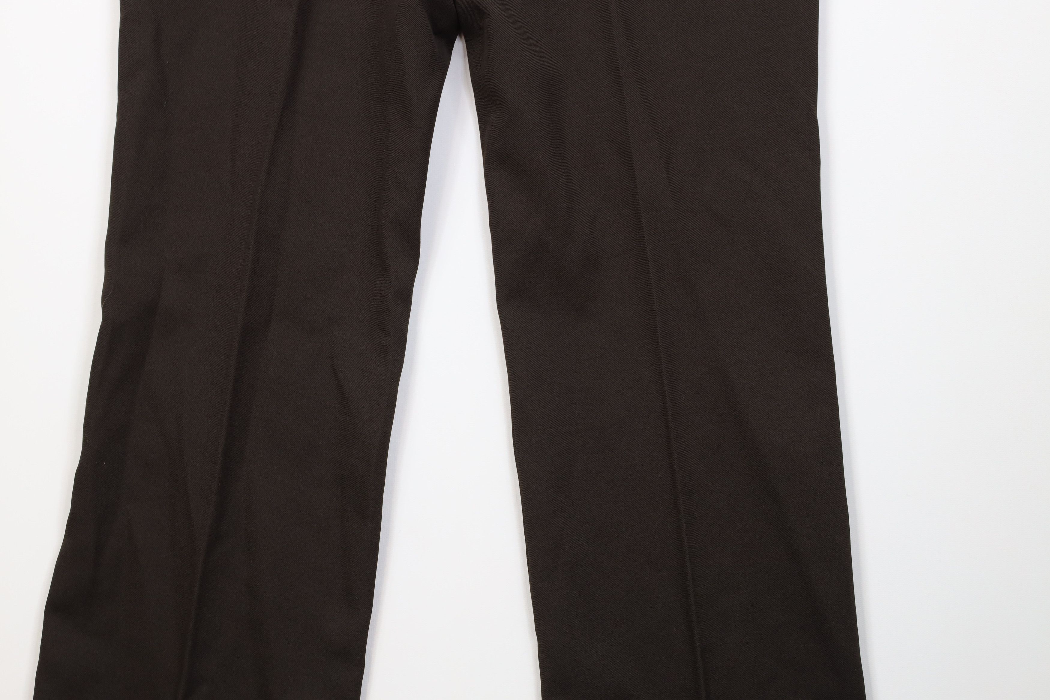 Vintage Vintage 70s Streetwear Flared Wide Leg Chino Pants Brown USA Size US 34 / EU 50 - 12 Thumbnail