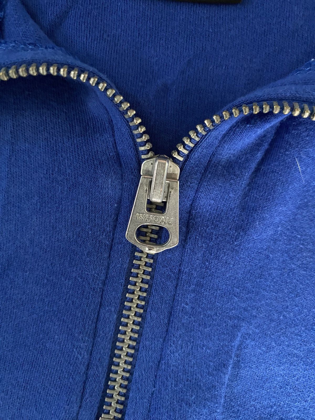Who A.U. Vintage Who.A.U California Half-Zip Sweatshirts Cobalt Blue Size US M / EU 48-50 / 2 - 5 Thumbnail