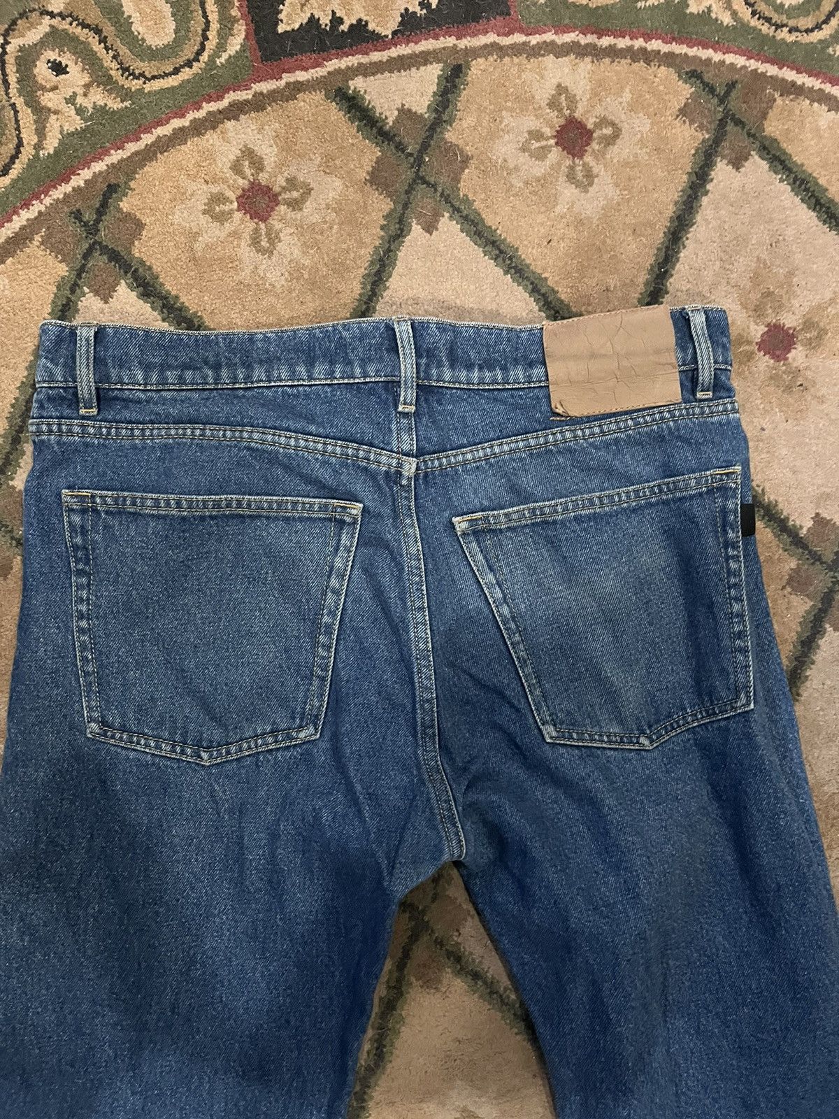 Balenciaga BALENCIAGA FIVE POCKET DENIM JEANS BLUE Size US 31 - 5 Thumbnail