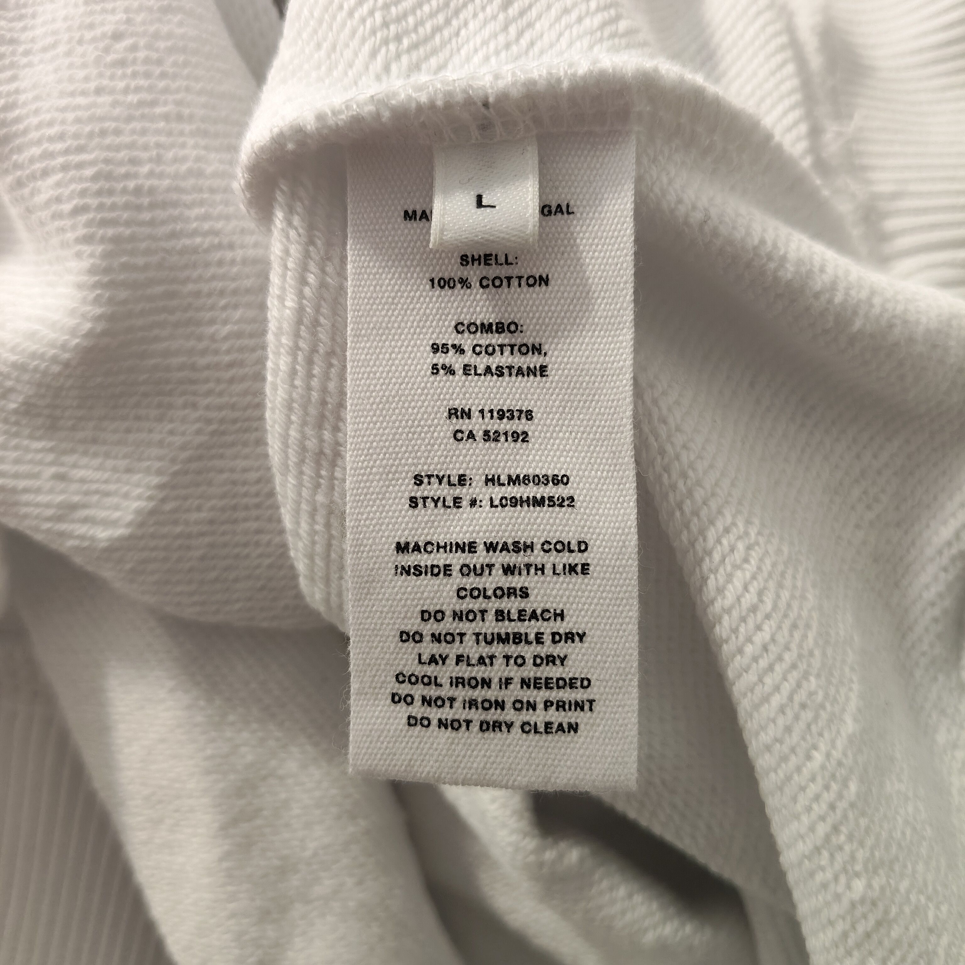Helmut Lang Core logo t-shirt Size US L / EU 52-54 / 3 - 9 Thumbnail