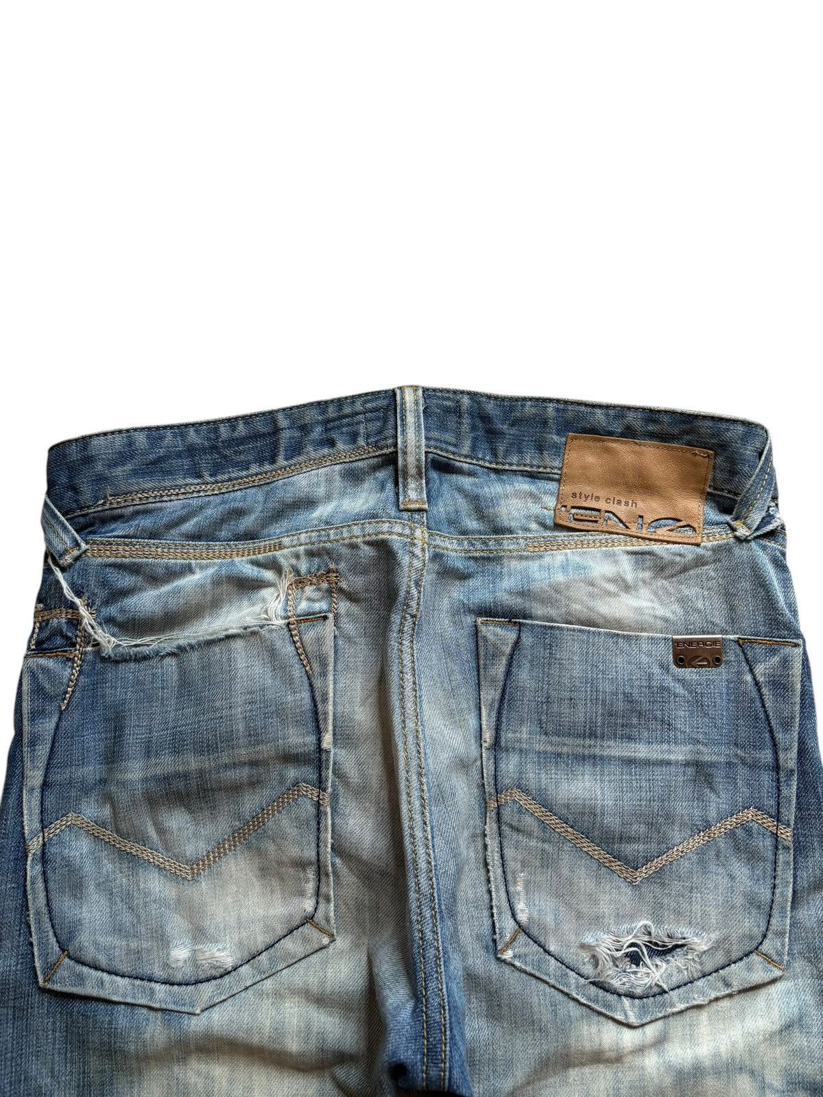 Japanese Brand Vintage Japanese Brand Bleached Acid Wash Ripped Baggy Jeans Size US 31 - 8 Thumbnail