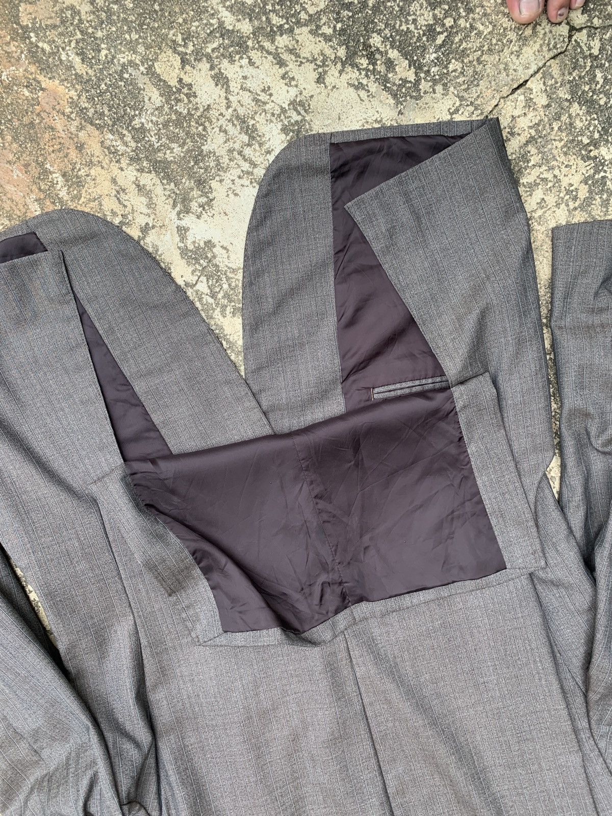 Loro Piana 2000s Loro Piana for Durban Japan Suit Tuxedo Size 36R - 8 Thumbnail