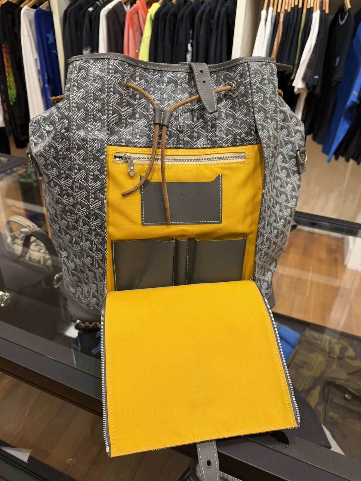 Goyard Goyard Alpin Backpack Grey Size ONE SIZE - 20 Thumbnail