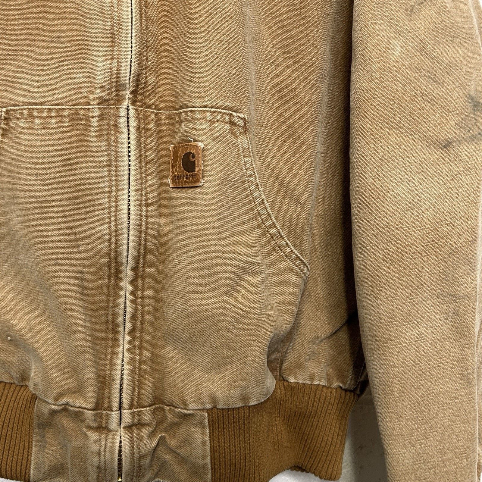 Carhartt Carhartt Sandstone Quilted Hooded Active Jacket “Brown” J130 Size US S / EU 44-46 / 1 - 3 Thumbnail