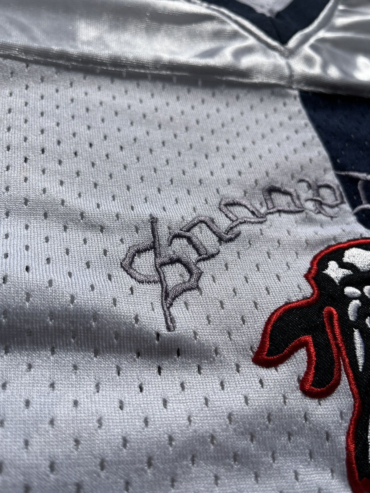 Snoop Dogg White & Navy Blue Snoop Dogg Jersey Early 2000s - Rare Find Size US L / EU 52-54 / 3 - 3 Thumbnail