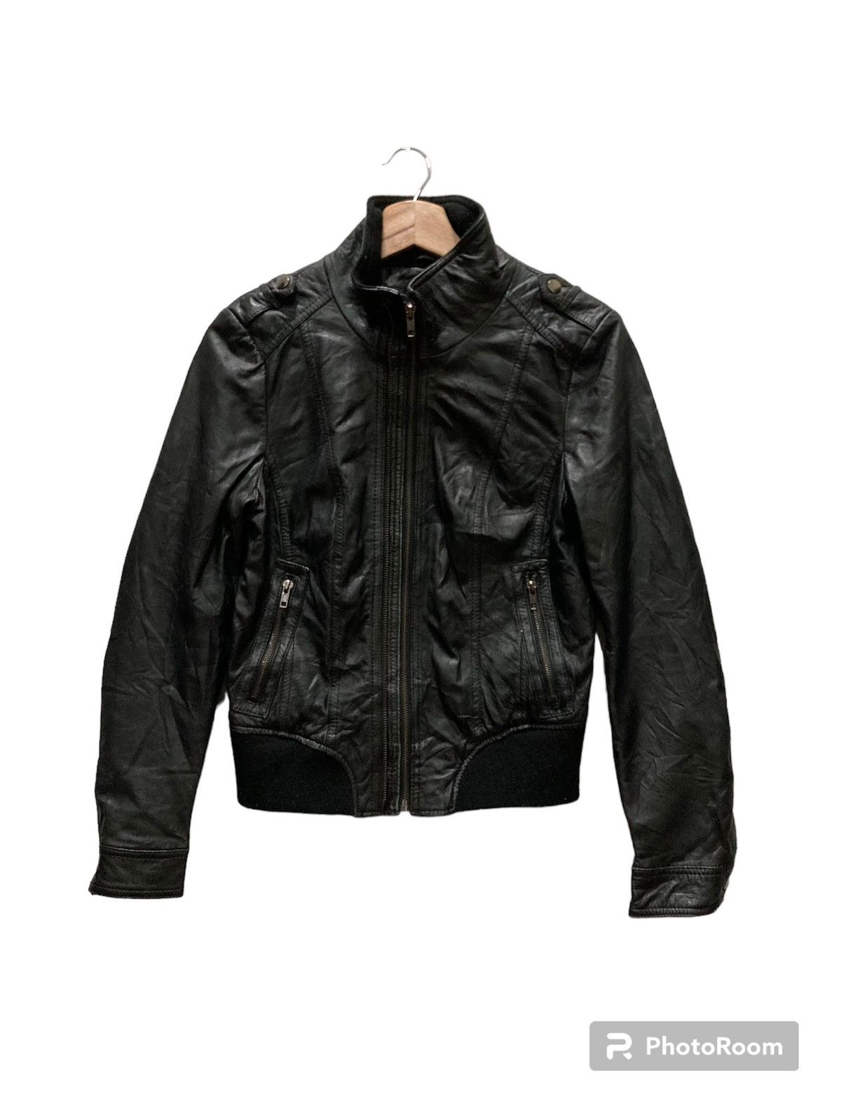 Avant Garde × Streetwear × Zara Rare Zara Black Leather