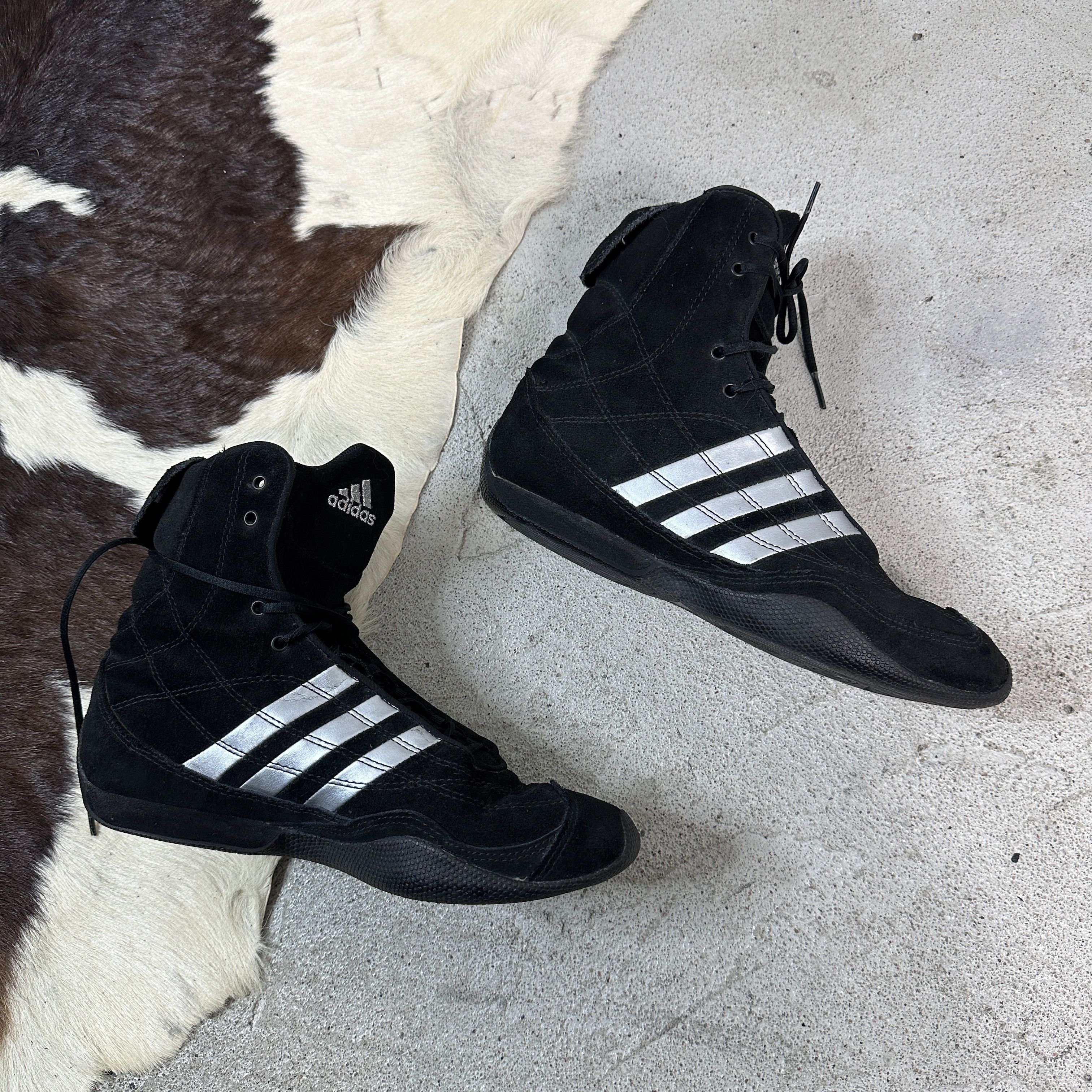 Adidas × Vintage Vintage Adidas Boxing Y2K Sneakers Size US 5.5 / EU 38 - 8 Thumbnail