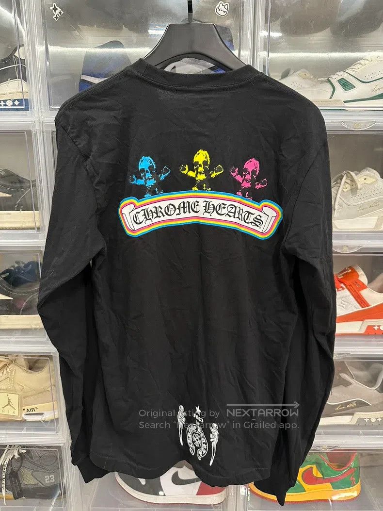 Chrome Hearts CHROME HEARTS Size M Color Foti black long sleeve Size US M / EU 48-50 / 2 - 3 Thumbnail